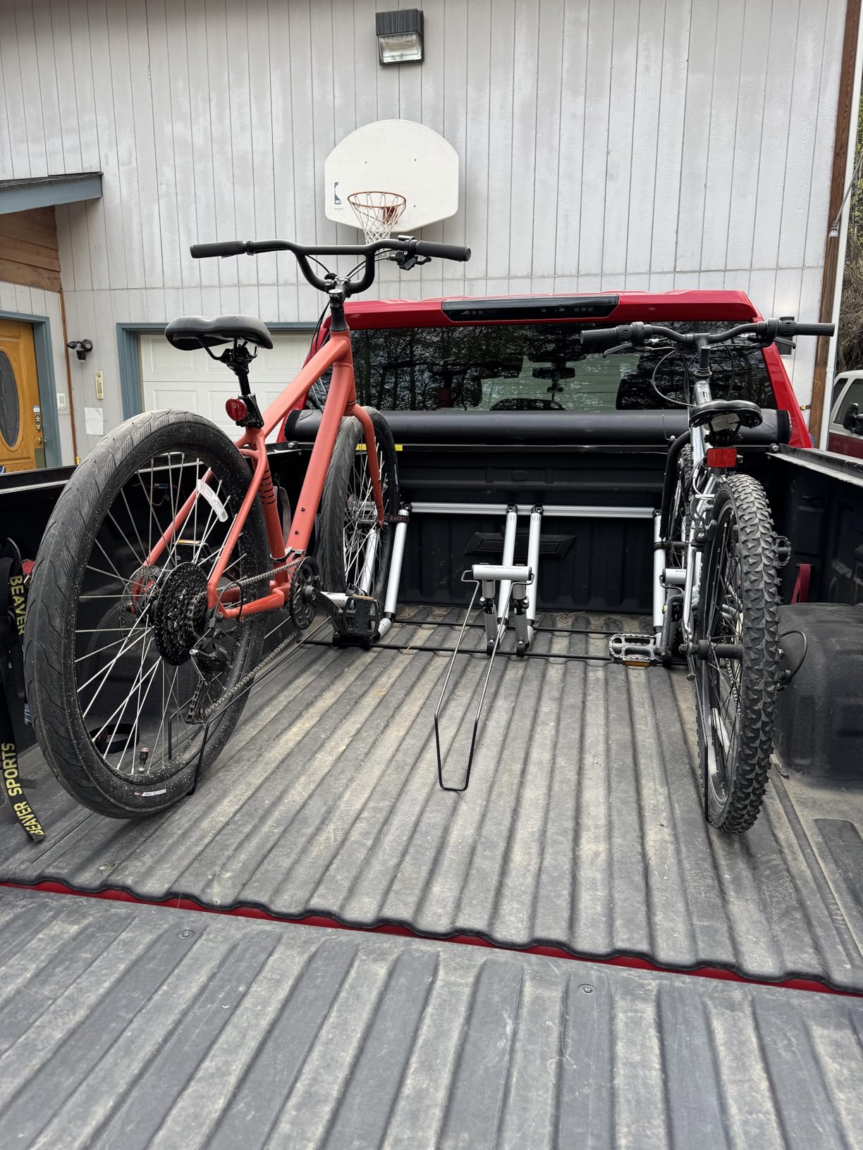 3 Bike Rack for Truck Bed - 3 Standard All-Aluminum Tire Bike Rack for Full Size Trucks - Effortless Wheel Mount, Skip Front Tire Removal, Drill-Free Installation - Gift Set for Men customer photo 2