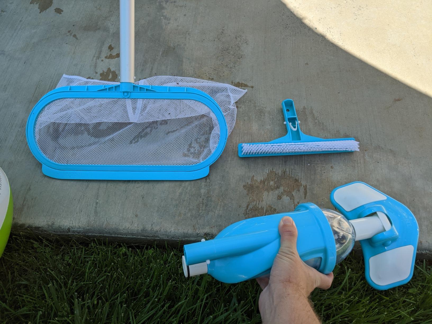 INTEX Deluxe Above Ground Pool Maintenance Kit with Vacuum customer photo 2