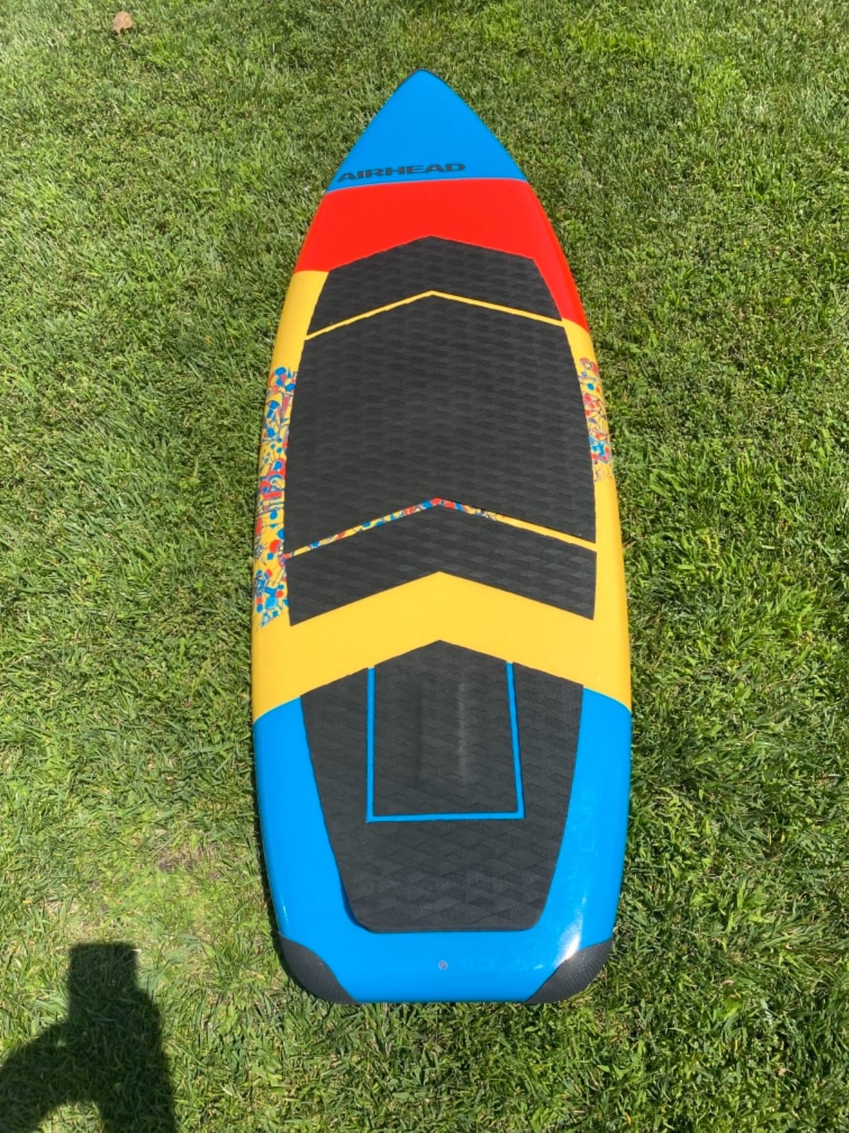 Airhead Wakesurf Boards, EVA Traction Pads, Adjustable Foot Straps, Great for All Skill Levels, Multiple Sizes/Styles customer photo 1