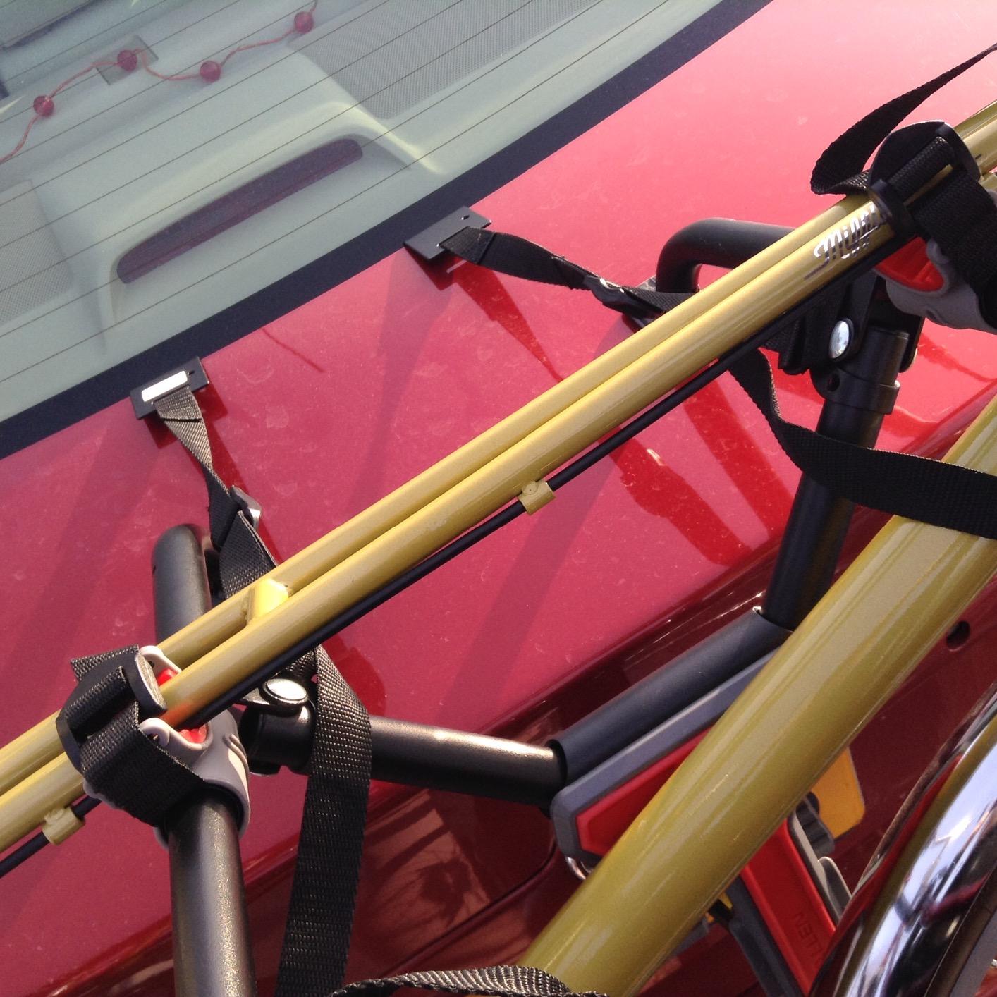Allen Sports Ultra Compact Folding 2-Bike Trunk Mount Rack, Model MT2-B customer photo 1