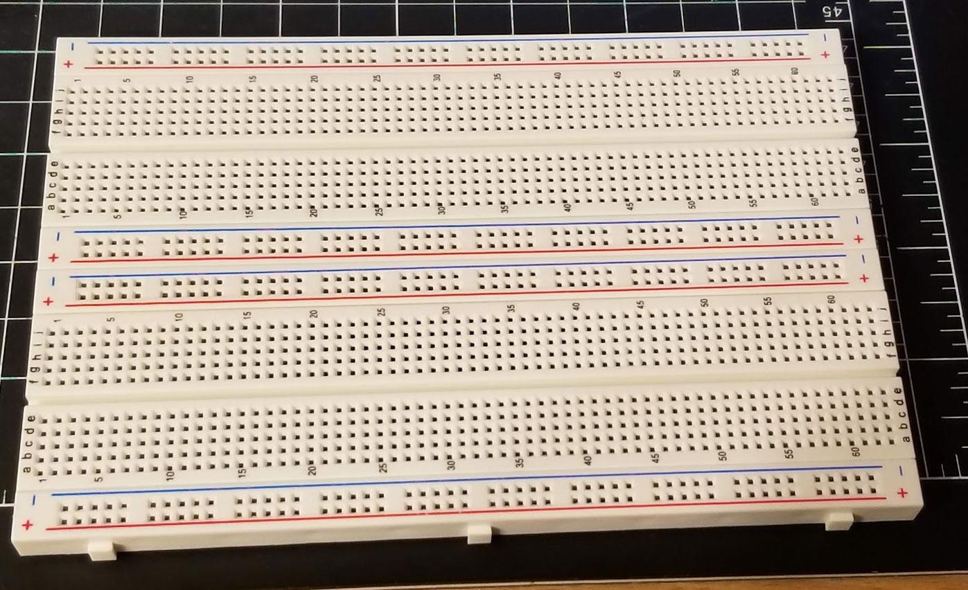 ELEGOO 3pcs Breadboard 830-Point Solderless Prototype PCB Board Kit customer photo 2