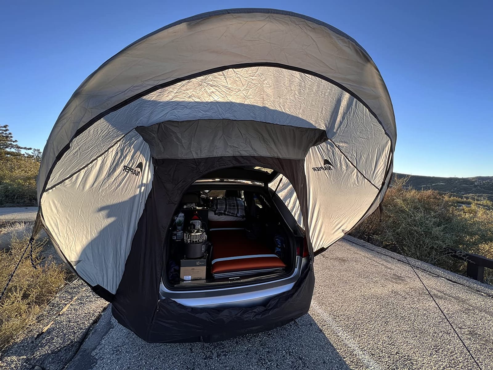 Napier Sportz Cove | SUV Tailgate Tent with Awning | Fits Small to Large SUVs | Easy 5-Minute Setup | Sun Protection & Privacy Shelter for Camping, Tailgating, Road Trips customer photo 1