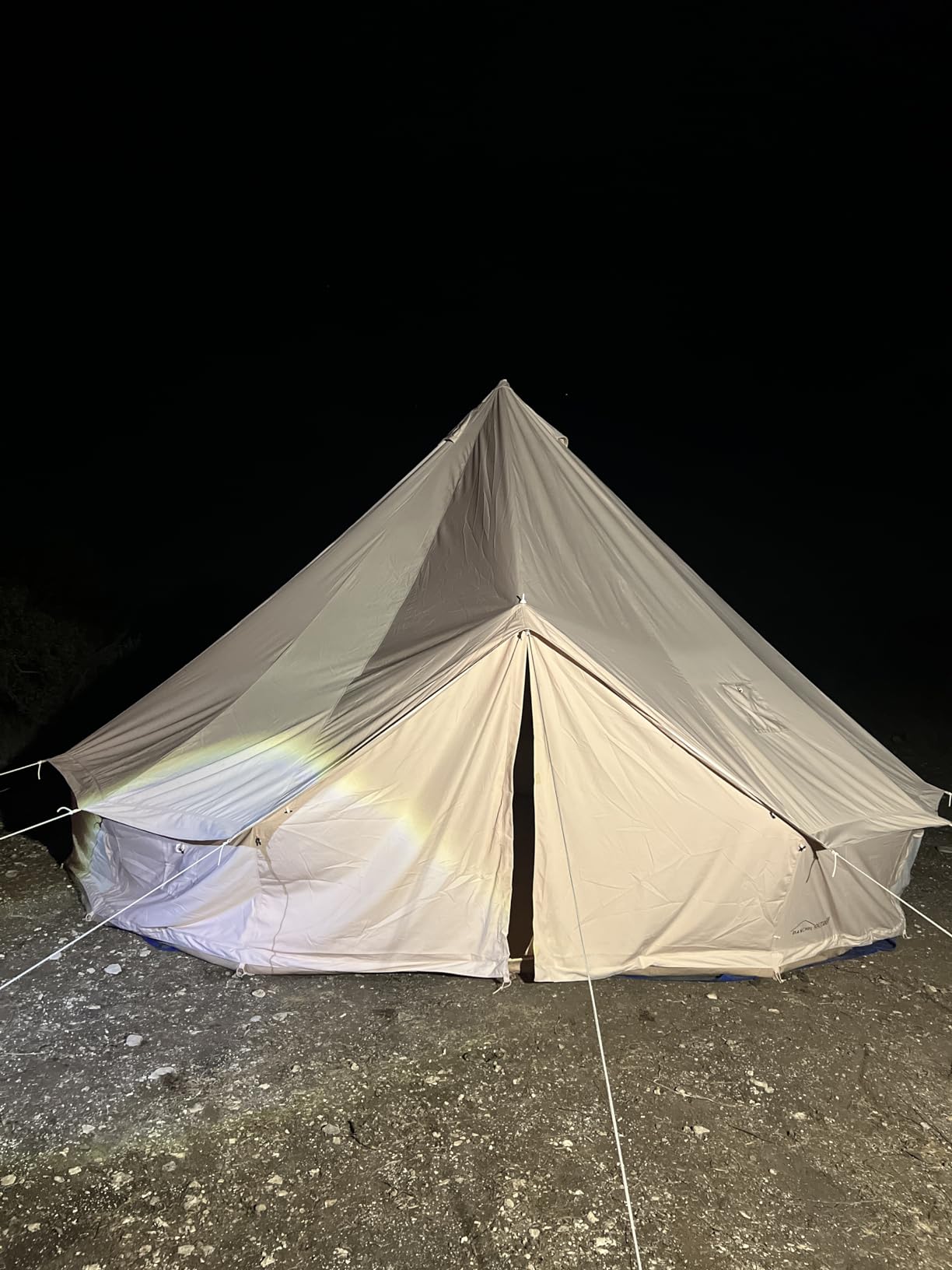 DANCHEL OUTDOOR B5PRO Canvas Bell Tent with Stove Jack 13ft/16.4ft/20ft customer photo 1