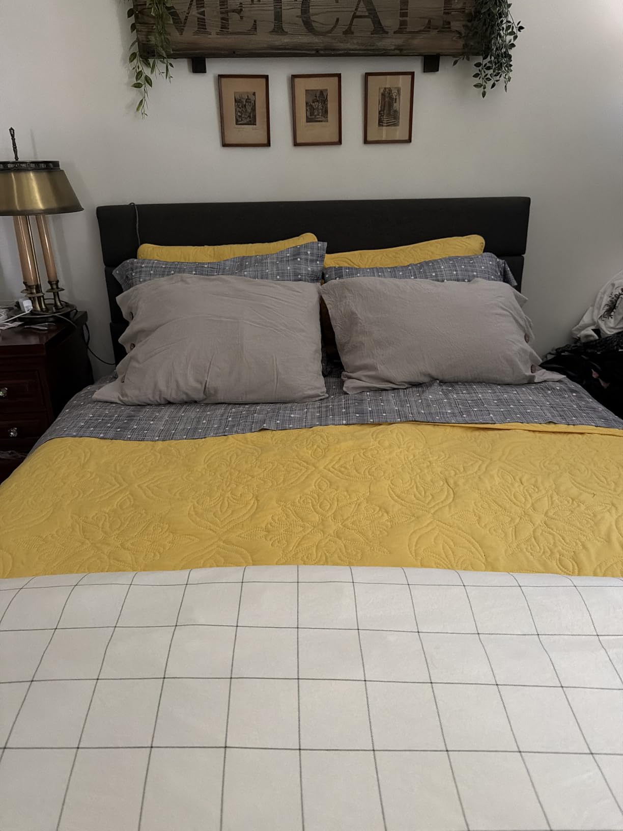 Linen Market 4 Piece Queen Sheet Set - Breathable, Double-Brushed Patterned Cooling Sheets – Ultra Soft & Wrinkle-Free 16