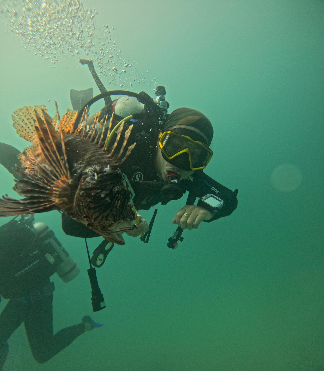 Cressi Perfect View Scuba Diving, Snorkeling Mask in Pure Comfortable Silicone - Available with Different Panoramic Lenses - Liberty Triside: Designed in Italy customer photo 2