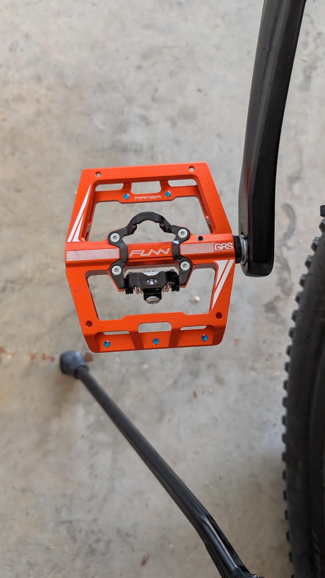 Funn Mamba MTB Clipless Pedals, Single Sided Clip, SPD Cleats customer photo 2