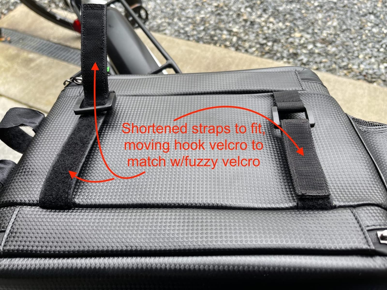 ROCKBROS 17-45L Bike Trunk Bag for Bicycle Rear rack Waterproof Hard Shell customer photo 2