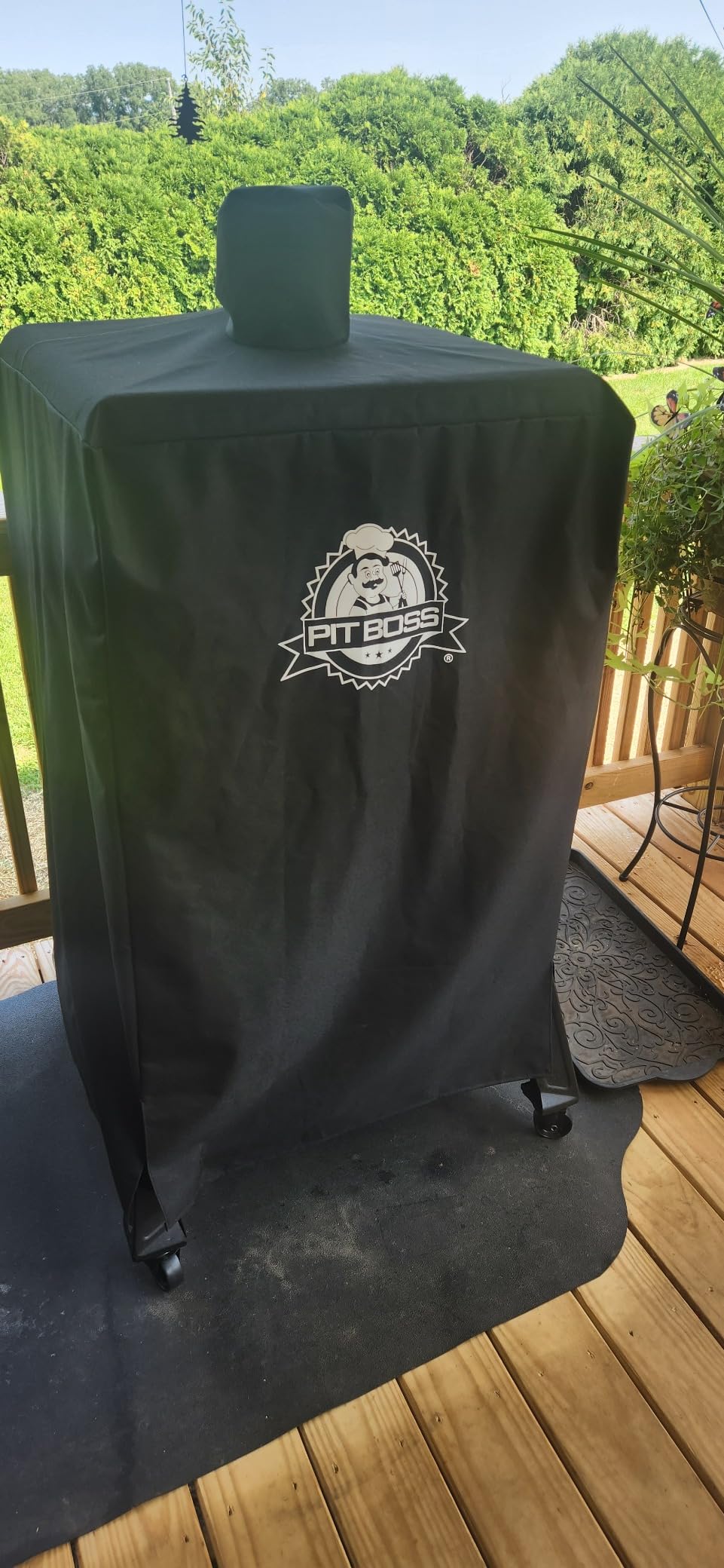 Pit Boss 5-Series Wood Pellet Vertical Smoker Cover, Black customer photo 2