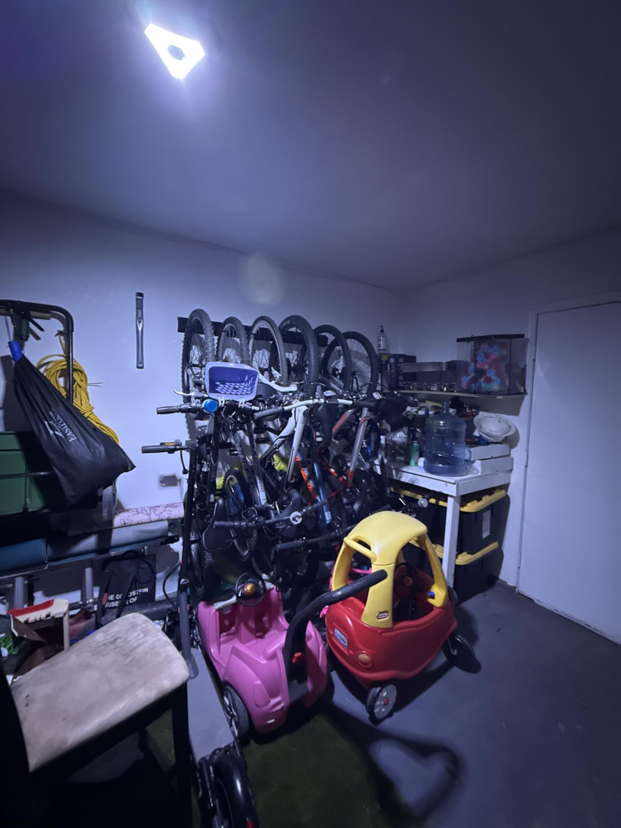 Ultrawall Stainless Steel Bike Storage Rack, Wall Mount 6 Bike Hanger customer photo 2