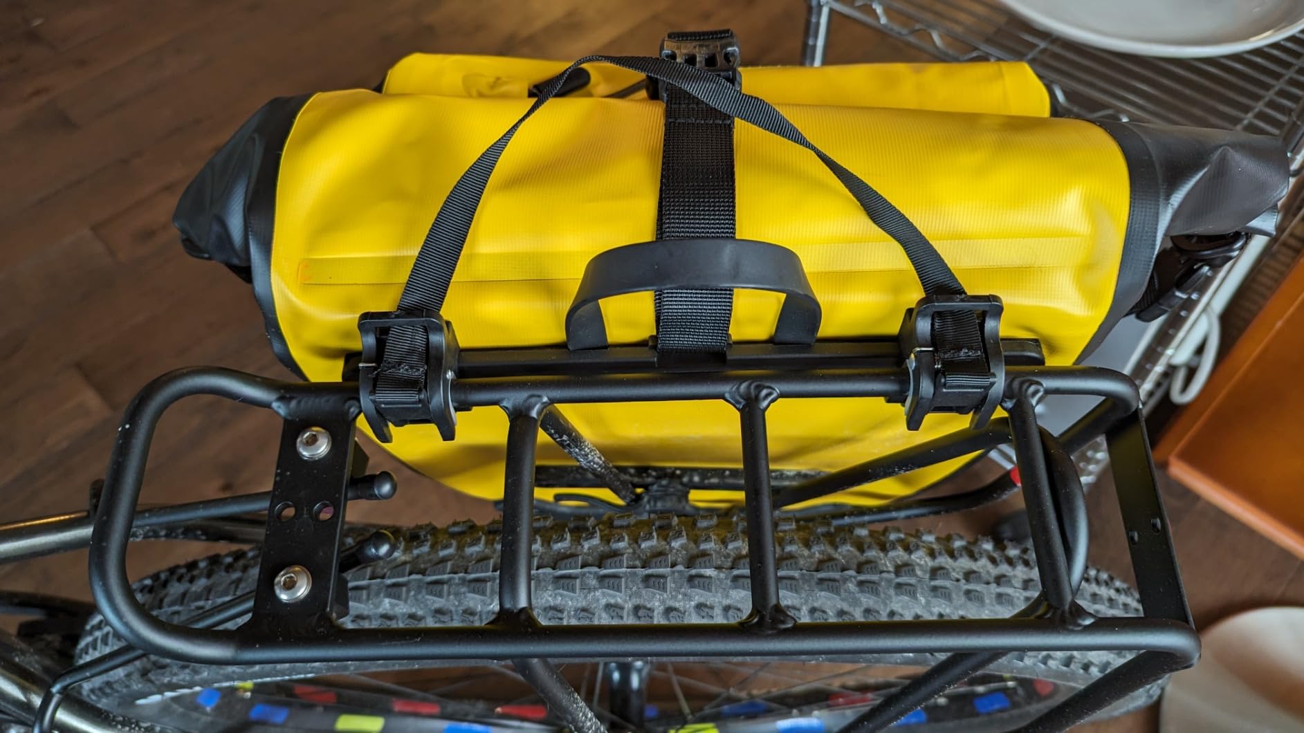 Rhinowalk Bike Bag Waterproof Bike Pannier Bag for Bicycle Cargo Rack Saddle Bag Shoulder Bag Laptop Pannier Rack Bicycle Bag Professional Cycling Accessories customer photo 2