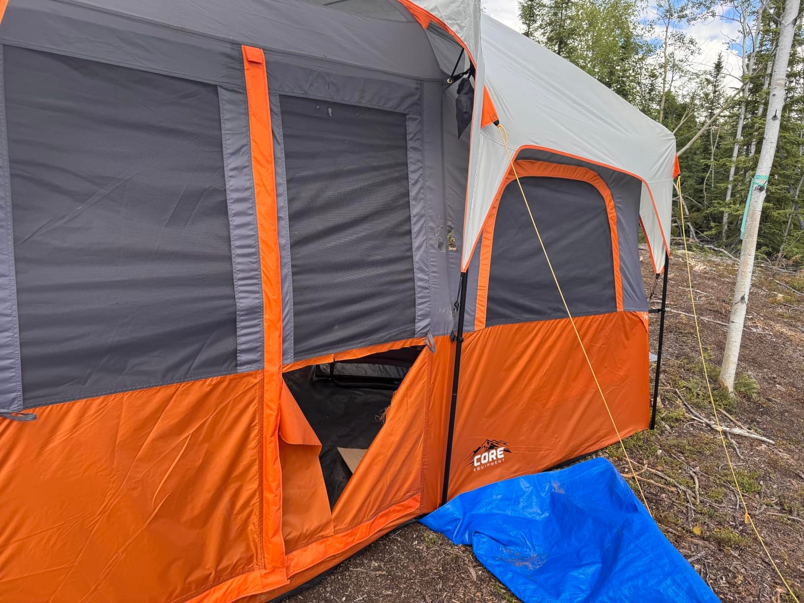 CORE Tent for Family Camping | 10 Person / 11 Person / 12 Person Large Multi Room Cabin Tents for Car Camping & Outdoor Adventures customer photo 2