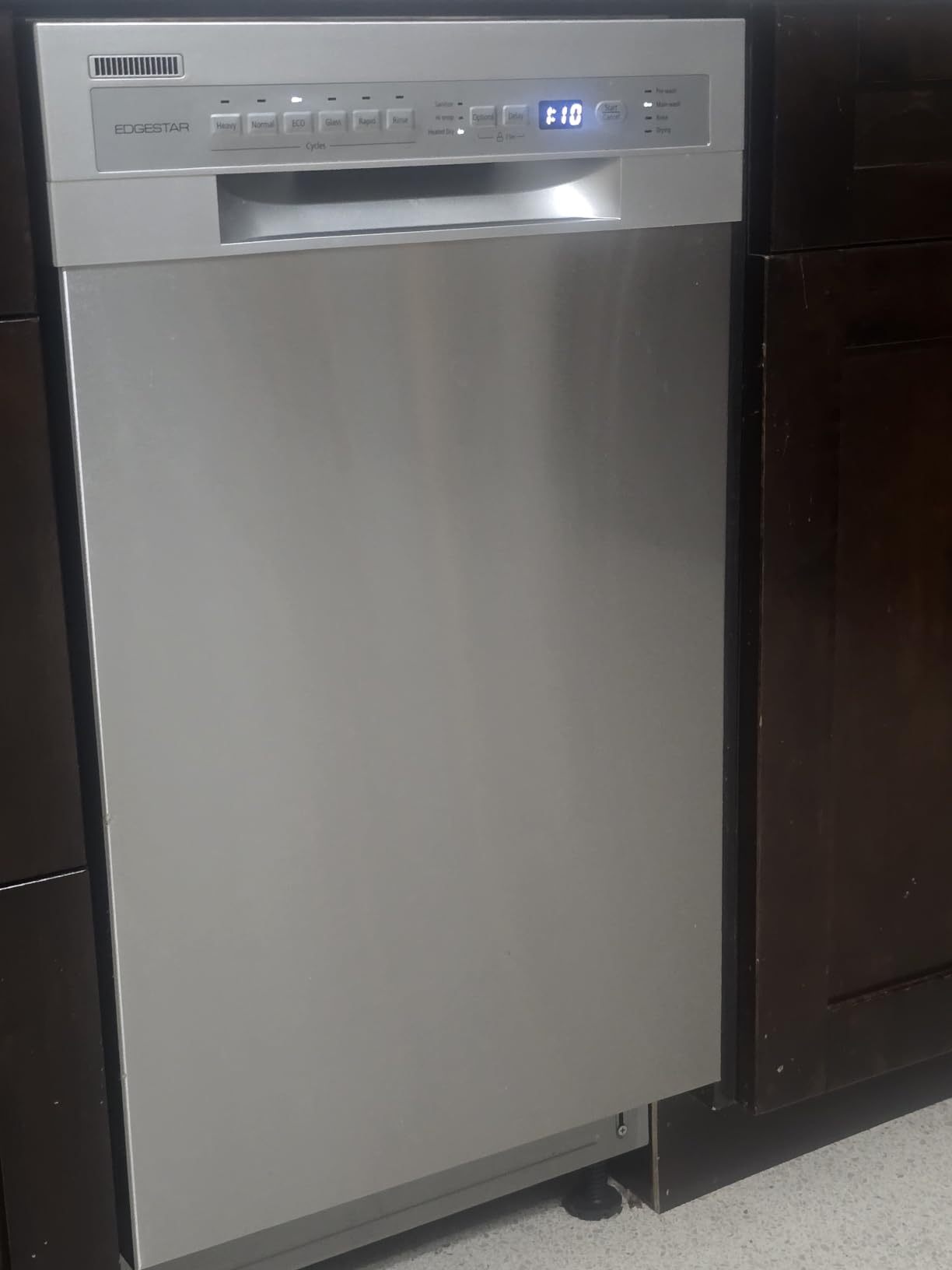 EdgeStar BIDW1802SS 18 Inch Wide 8 Place Setting Built-In Dishwasher customer photo 1