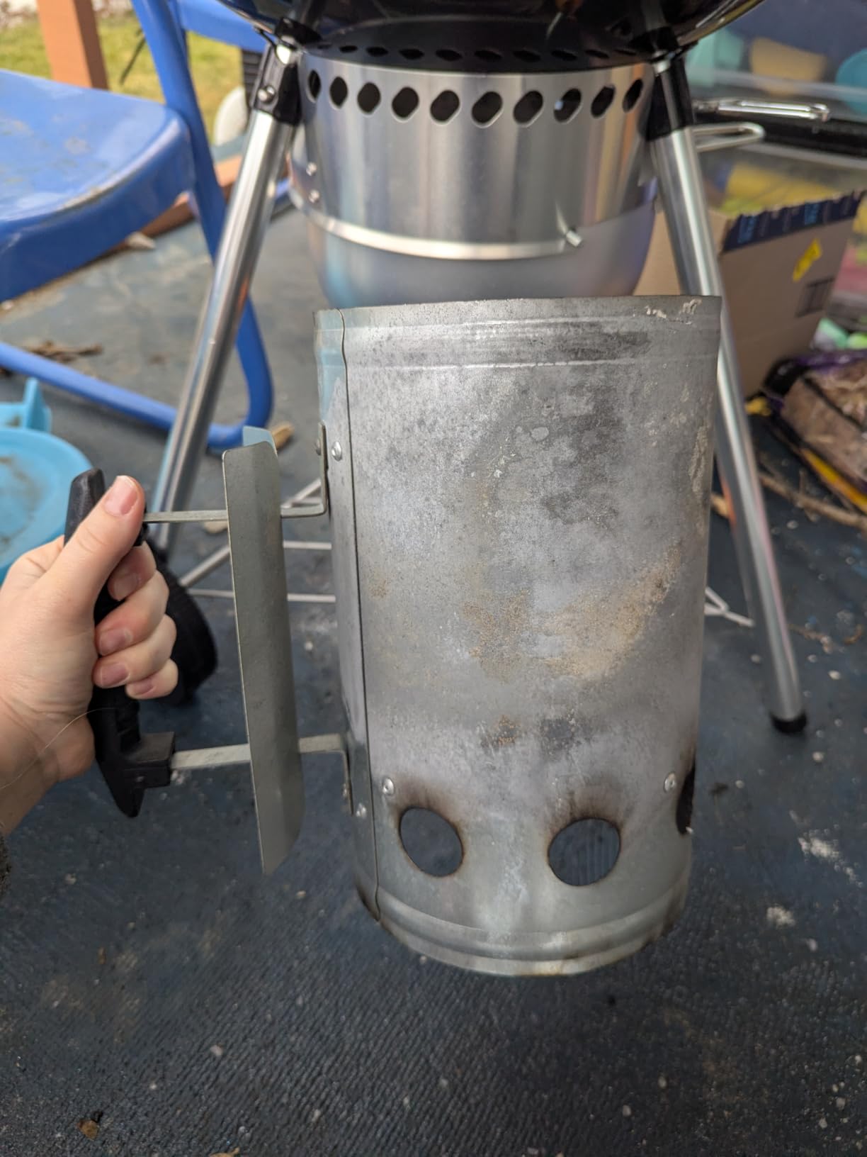 Kingsford Heavy Duty Charcoal Chimney Starter, Large Capacity customer photo 1