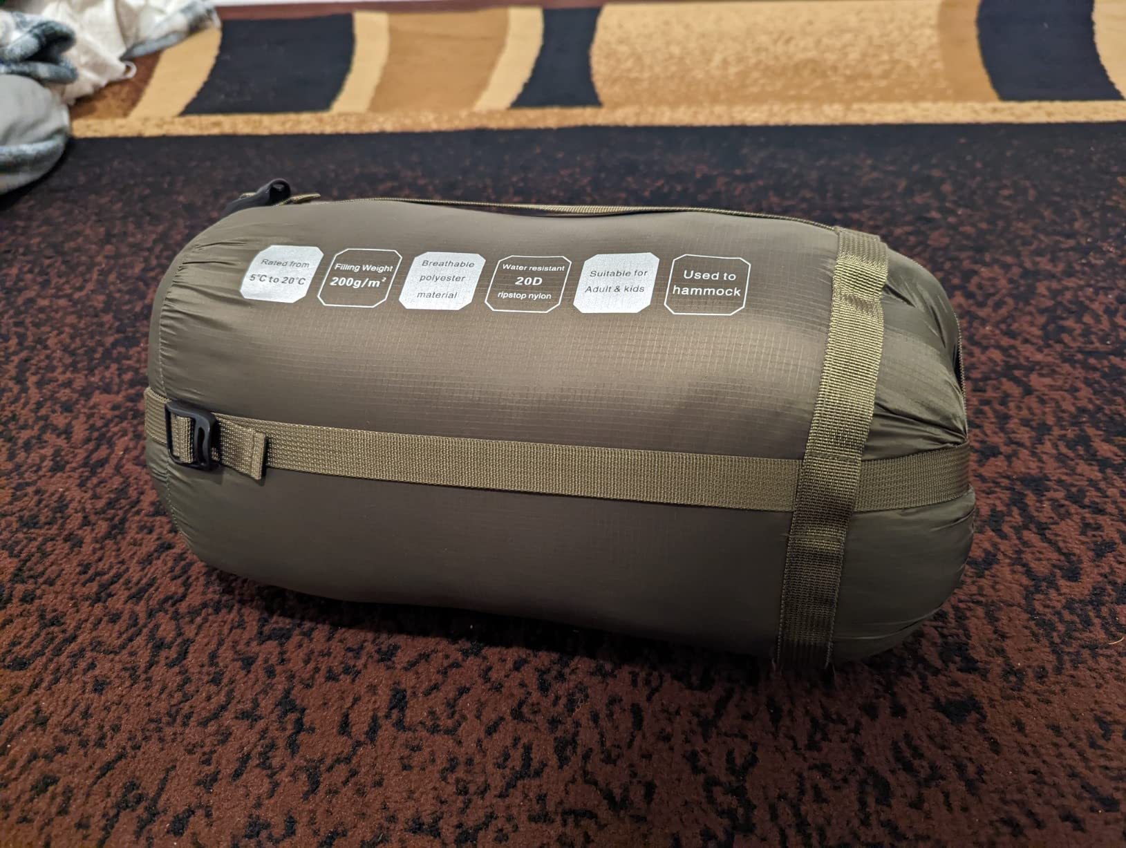 OneTigris Featherlite Ultralight Sleeping Quilt, Weighs 35oz, Warm Hammock Topquilt 40 Degree, with Footbox, Perfect for Outback Camping, Hiking, Backpacking and Hammocks customer photo 2