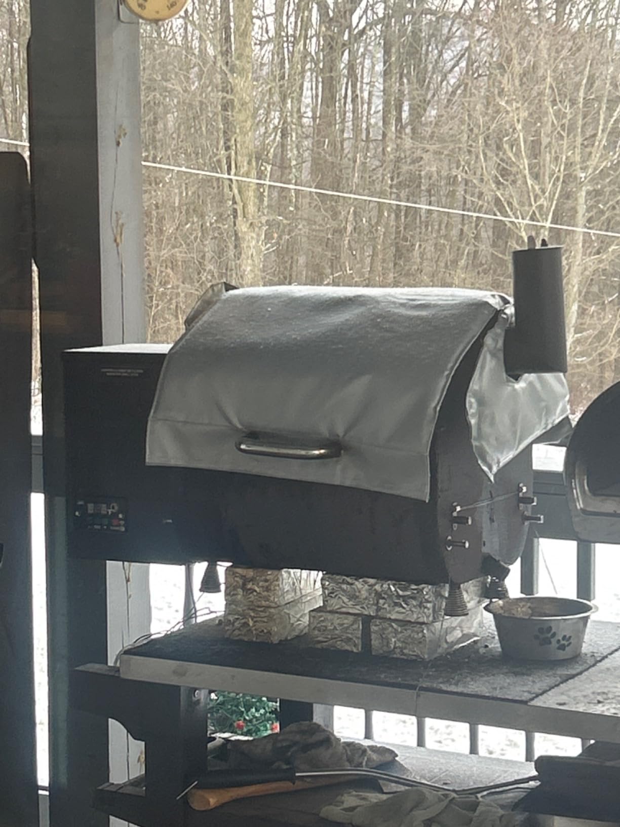 Stanbroil Grill Insulation Blanket for Green Mountain Davy Crockett Grills customer photo 2