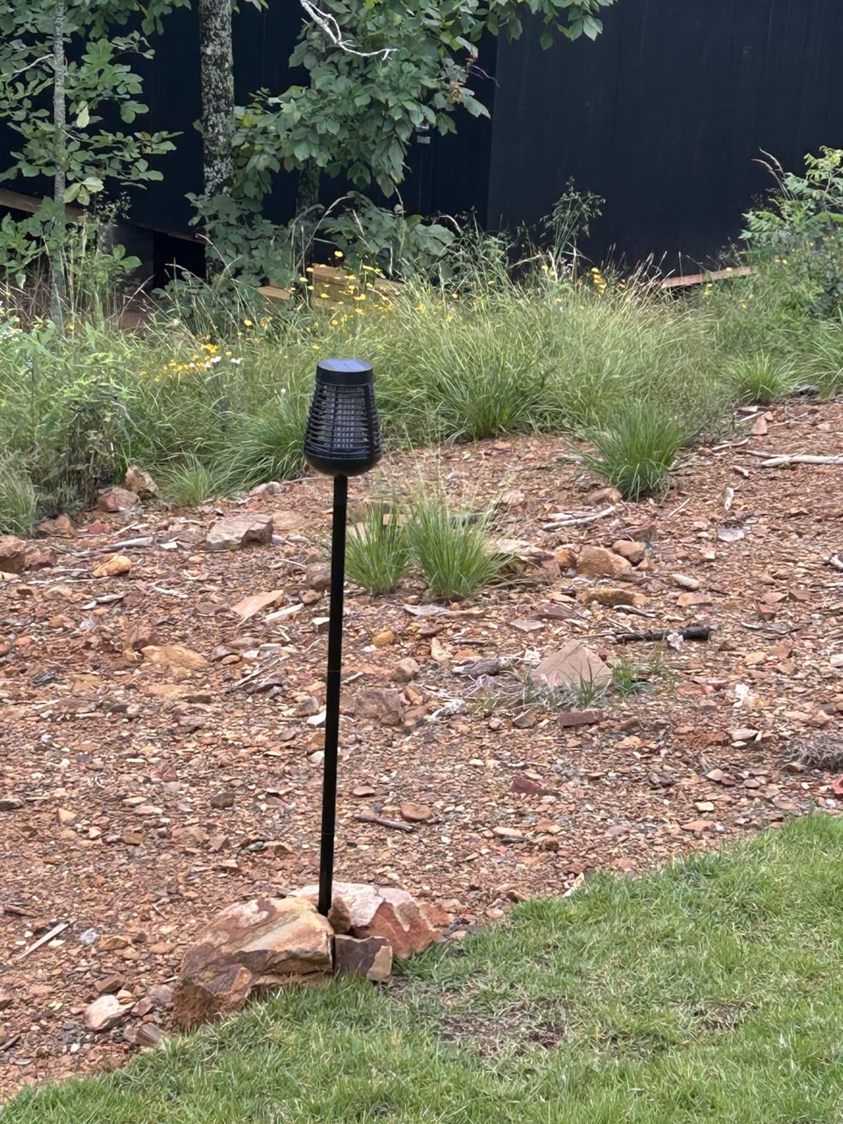 PIC Solar Insect Killer Torch (DFST), Bug Zapper and Accent Light, Solar Bug Zapper - Kills Bugs on Contact customer photo 1