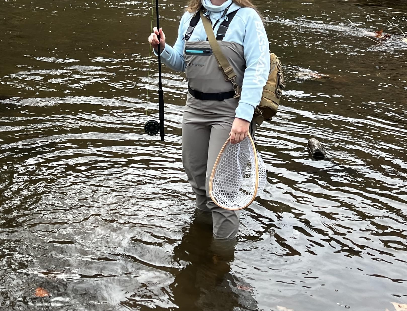 Foxelli Wading Boots – Lightweight Fly Fishing Boots for Men, Rubber Sole Wading Shoes customer photo 1