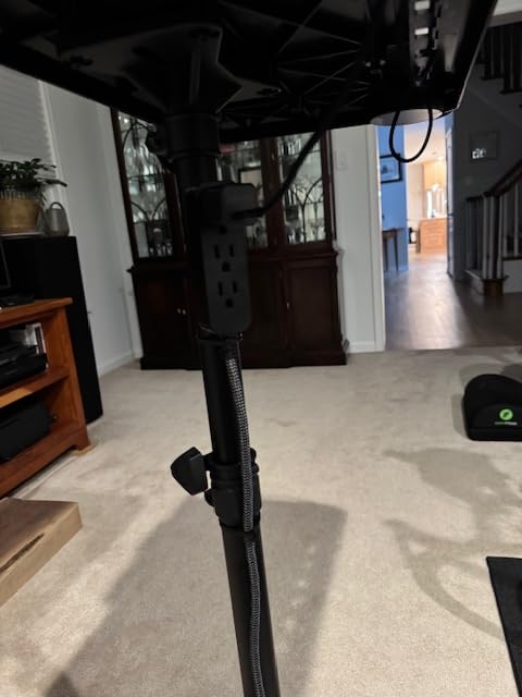 KOM Cycling Media Display - Indoor Cycling Desk for Bicycle Trainer - Bike Desk Creates Rad Indoor Cycling Pain Cave - Perfect for Displaying Zwift, TR, and Wahoo SUF! customer photo 2
