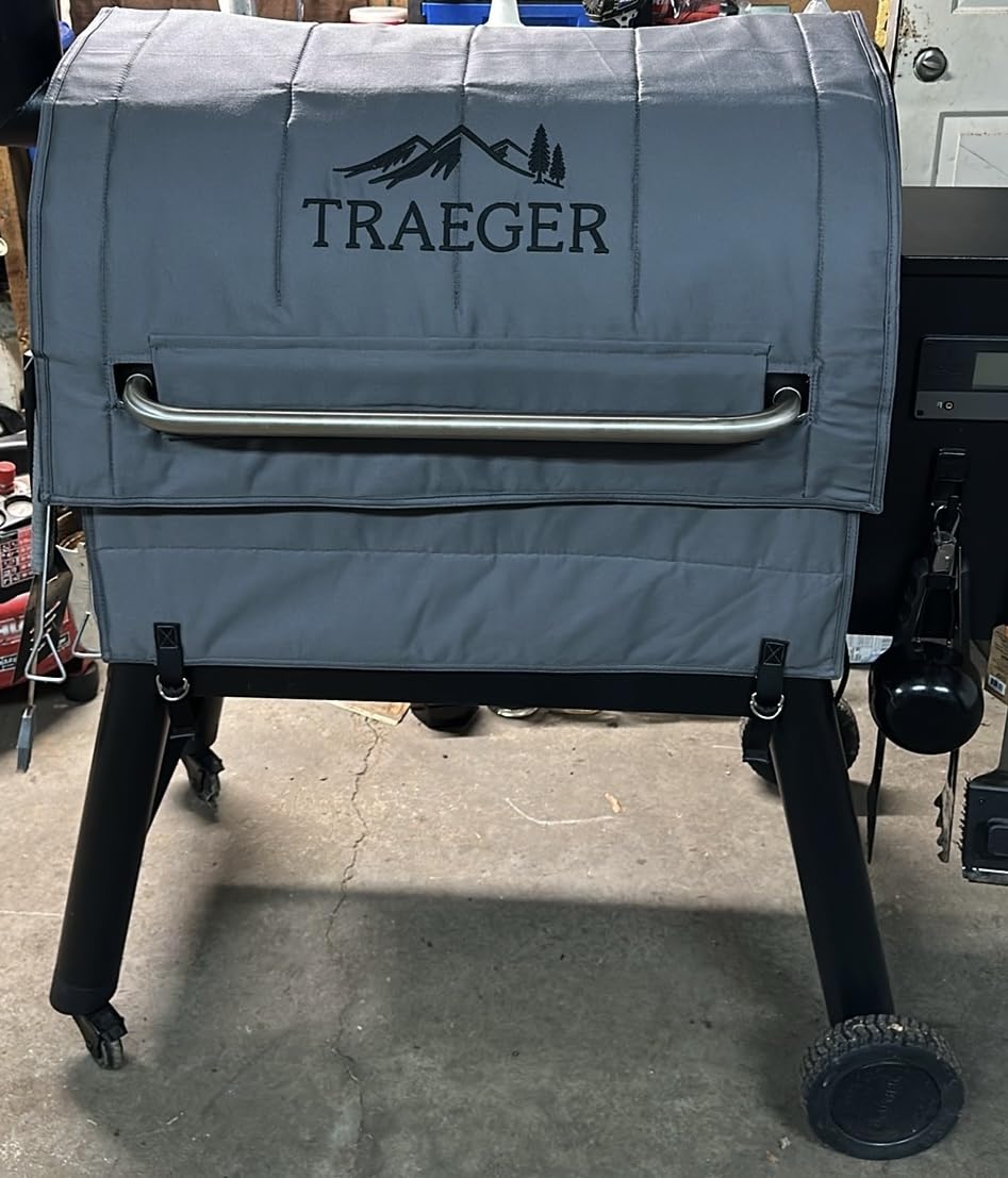 Traeger Grills BAC627 Pro 780 Insulation Blanket Grill Accessory, Grey customer photo 1