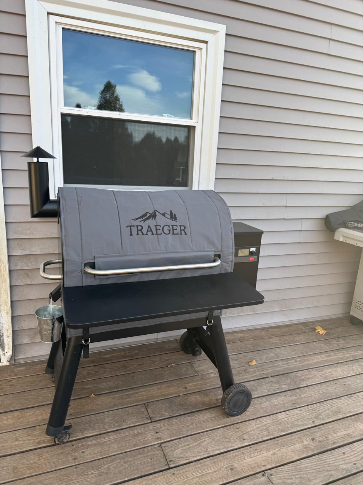 Traeger Grills BAC627 Pro 780 Insulation Blanket Grill Accessory, Grey customer photo 2
