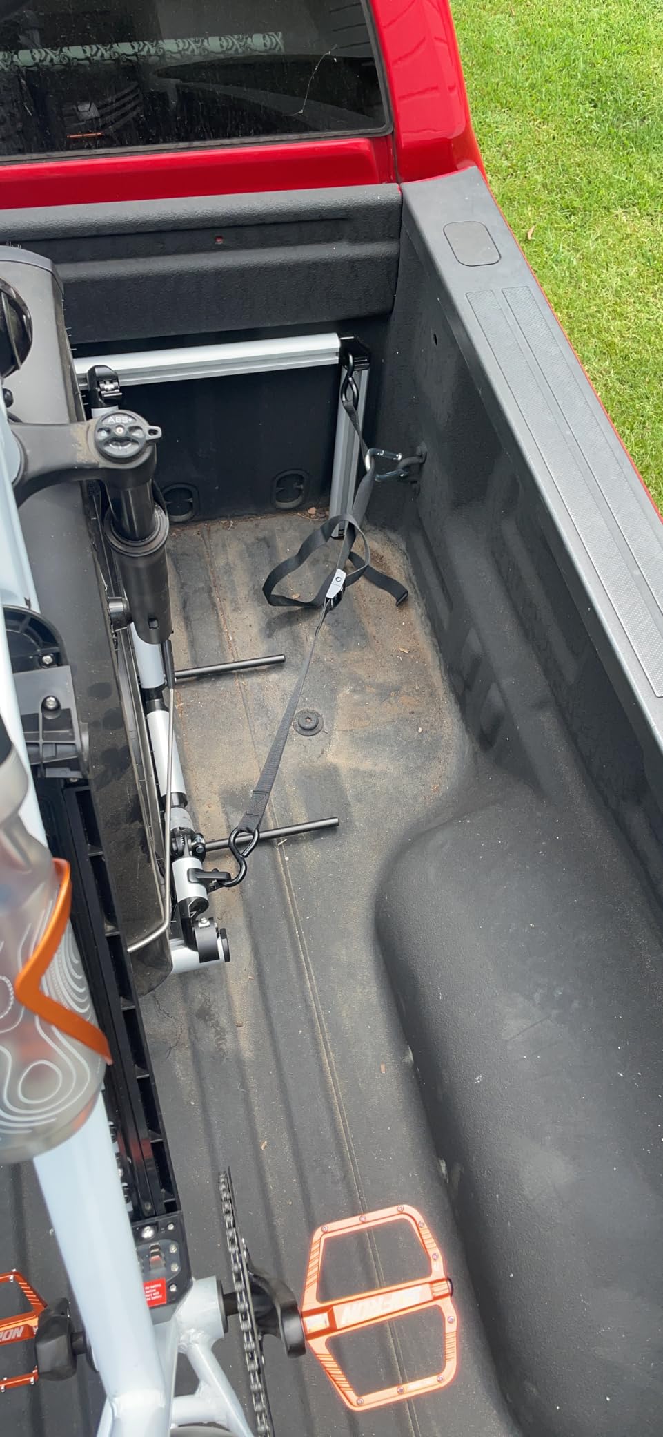 Truck Bed Bike Rack - All-Aluminum Truck Bed 2 Bike Rack Full Size Trucks- Holds 2 Standard Bikes - Effort-Free Installation customer photo 1