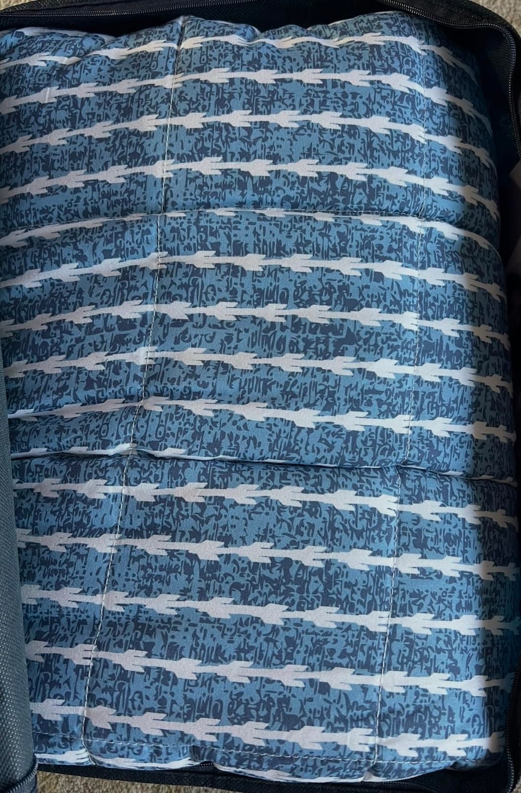 L'AGRATY Weighted Blanket Queen Size(15lbs, 60