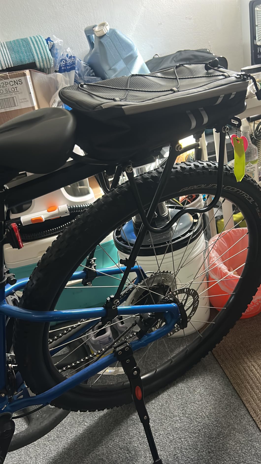 JXFUKAL Rear Bike Rack Bag with Rain Cover, 7L/9L/10L/12L Ebike Bag customer photo 1