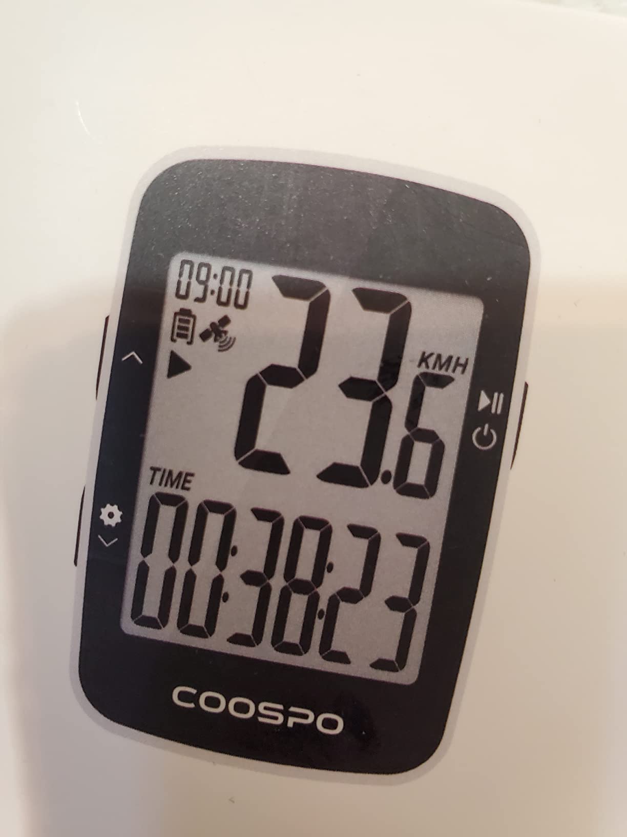 COOSPO BC26 Cycling Computer for Road Bikes, Wireless GPS Bike Computer for Entry Level Rider, GPS Bicycle Speedometer Odometer Wireless Cycling Computer with Automatic Backlight customer photo 2