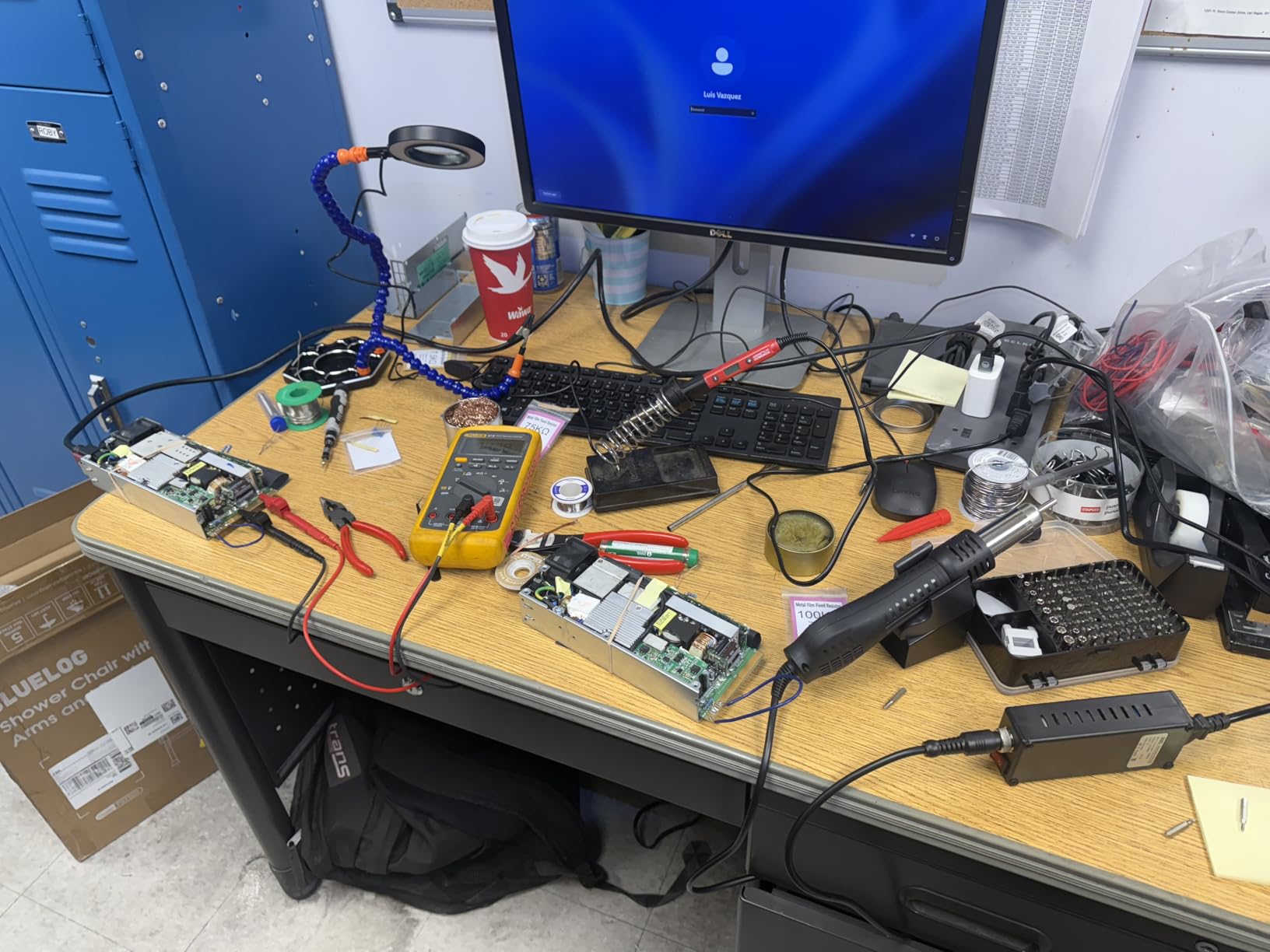 LRT 8858 Hot Air Rework Station, Digital Heat Gun for SMD Repair customer photo 1