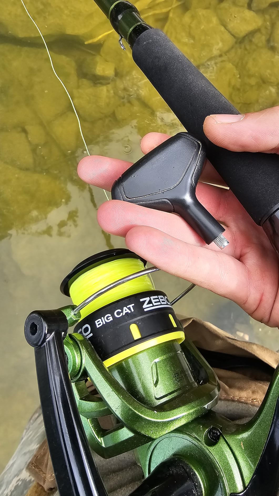 Zebco Big Cat Spinning Reel and Fishing Rod Combo customer photo 2
