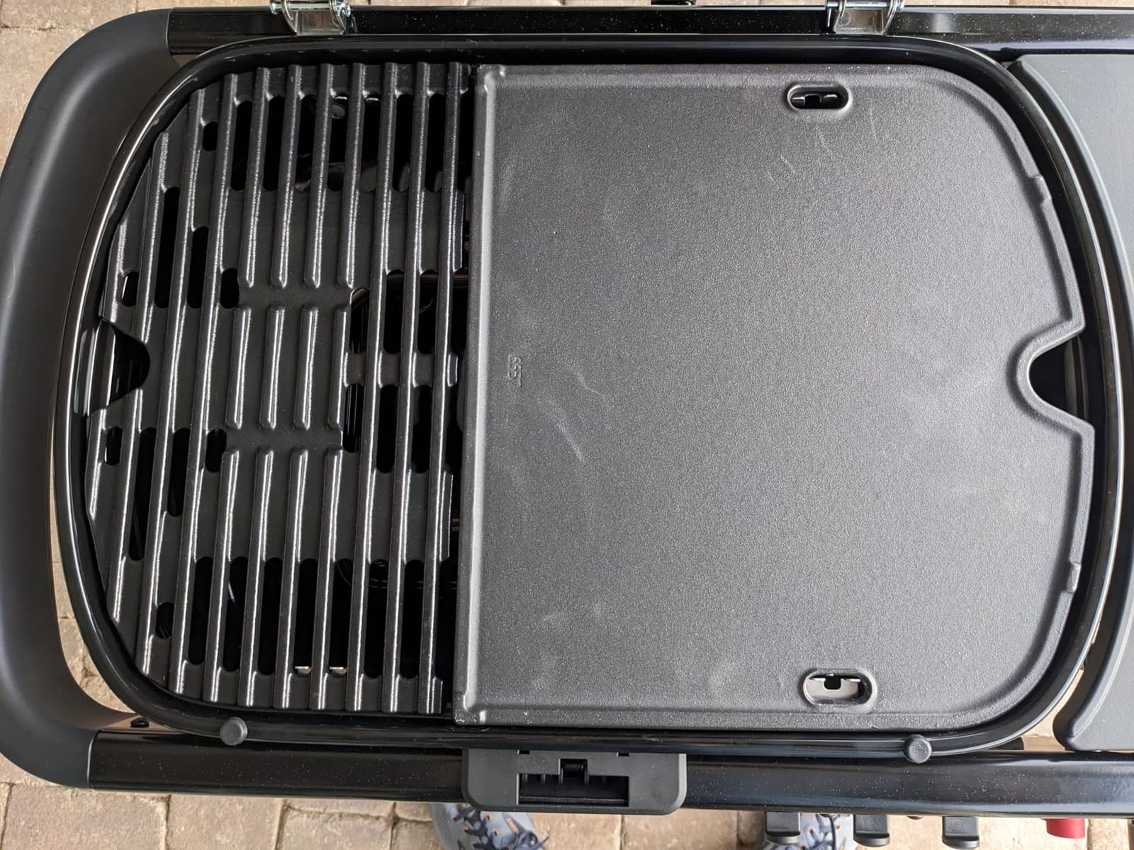 Cast Iron Griddle for Gas Grill Griddle 17 x 13 Inch Flat Top customer photo 1