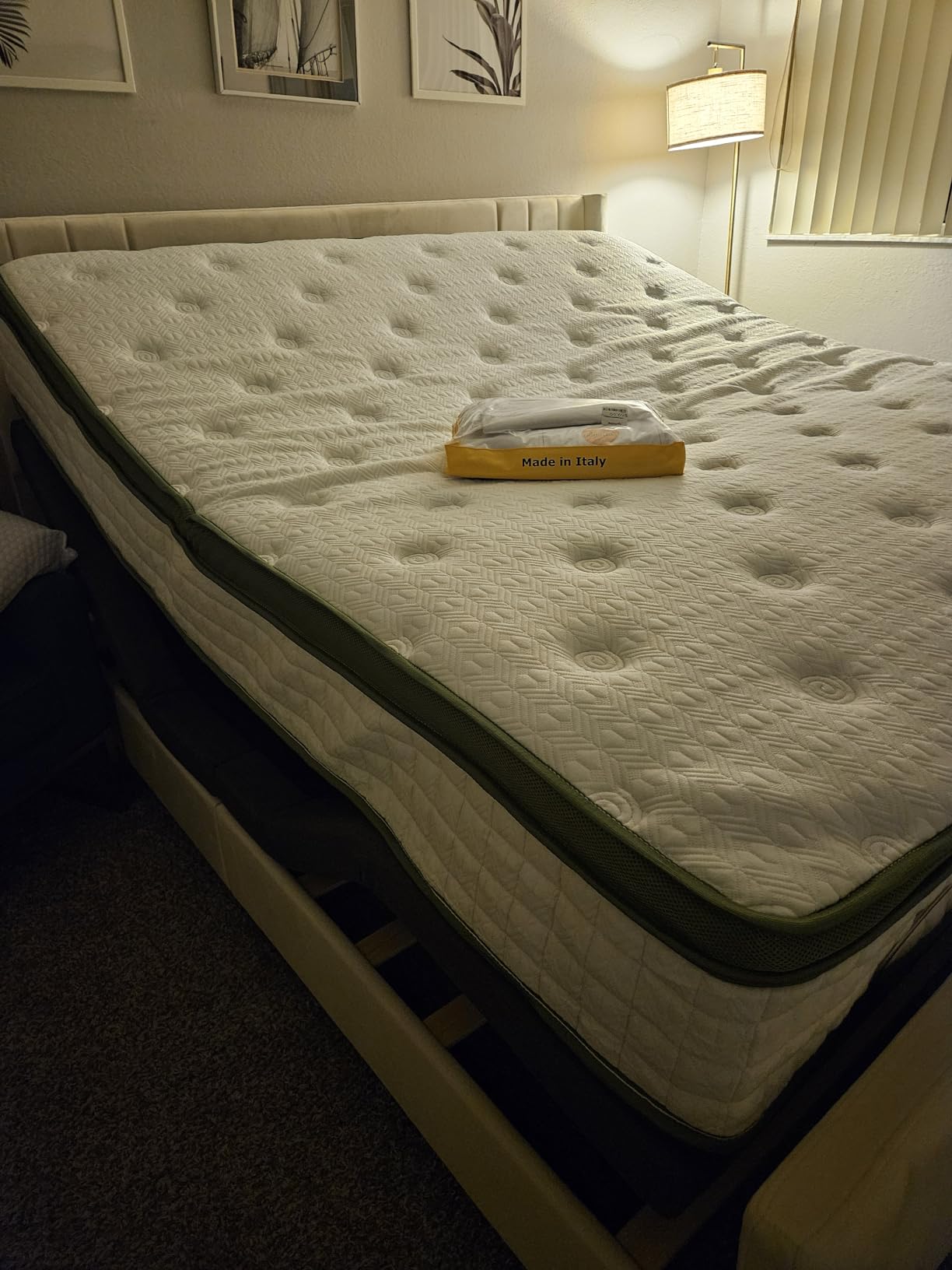 Naomi Home Idealbase Split King Adjustable Bed Base with Massage customer photo 2
