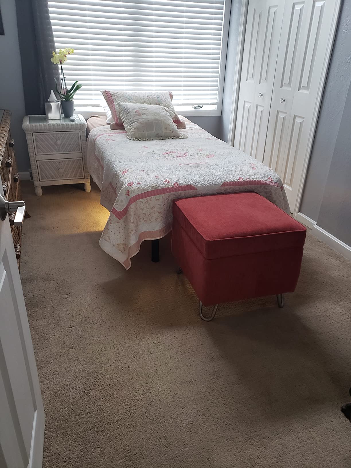 ESHINE Adjustable Bed Frame Split King - Electric Base with Massage, Wireless Remote, Foot&Head Incline, Zero Gravity, Dual USB Ports, Under Bed Light, Split King (2 Twin XL), 3100 Series customer photo 2