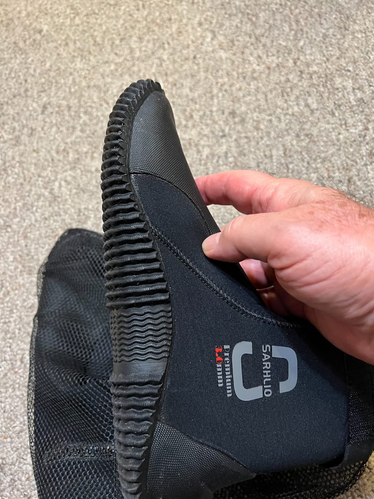 Neoprene Dive Boots Zippered Premium 3mm 5mm with Anti-Slip Sole for Water Sports Scuba Diving Snorkeling Rafting Kayaking Windsurfing customer photo 1