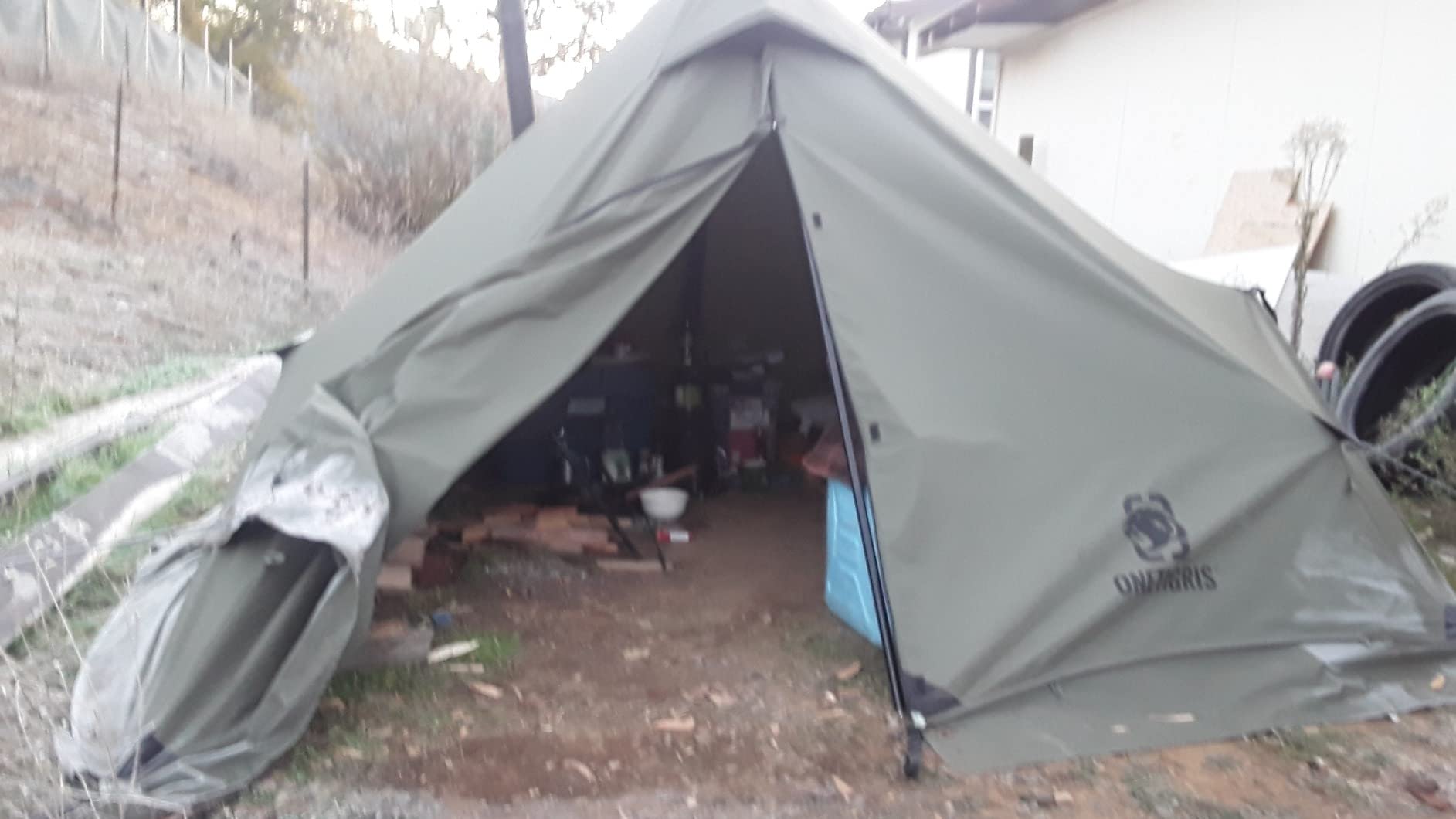 OneTigris Conifer Canvas Hot Tent, No Center Pole Design, Massive Space customer photo 1