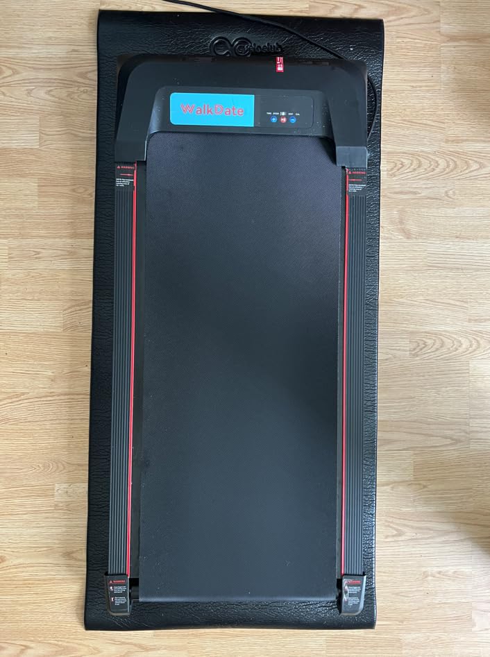 Cycleclub Bike Mat Compatible with Peloton Bike,Elliptical,Treadmill Mat, 6mm Thick, Under Exercise Bike Trainer Pad for Indoor Stationary Spin Bike Gym Equipment Hardwood Floor Carpet Protector customer photo 1