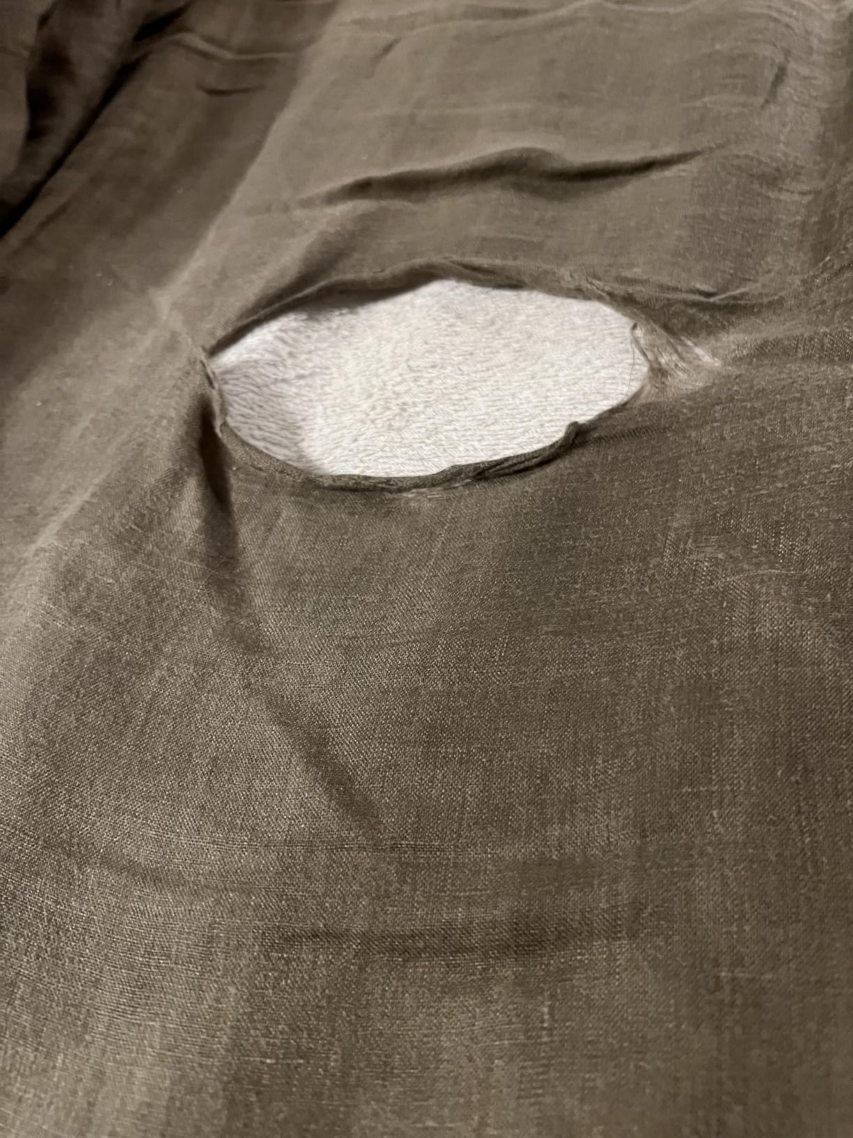 XZ XIFA White Linen Sheets - 100% Washed French Flax Organic Linen, King Size Cooling Sheets Set for Hot Sleepers (1 Flat, 1 Fitted, 2 Pillowcases) customer photo 2