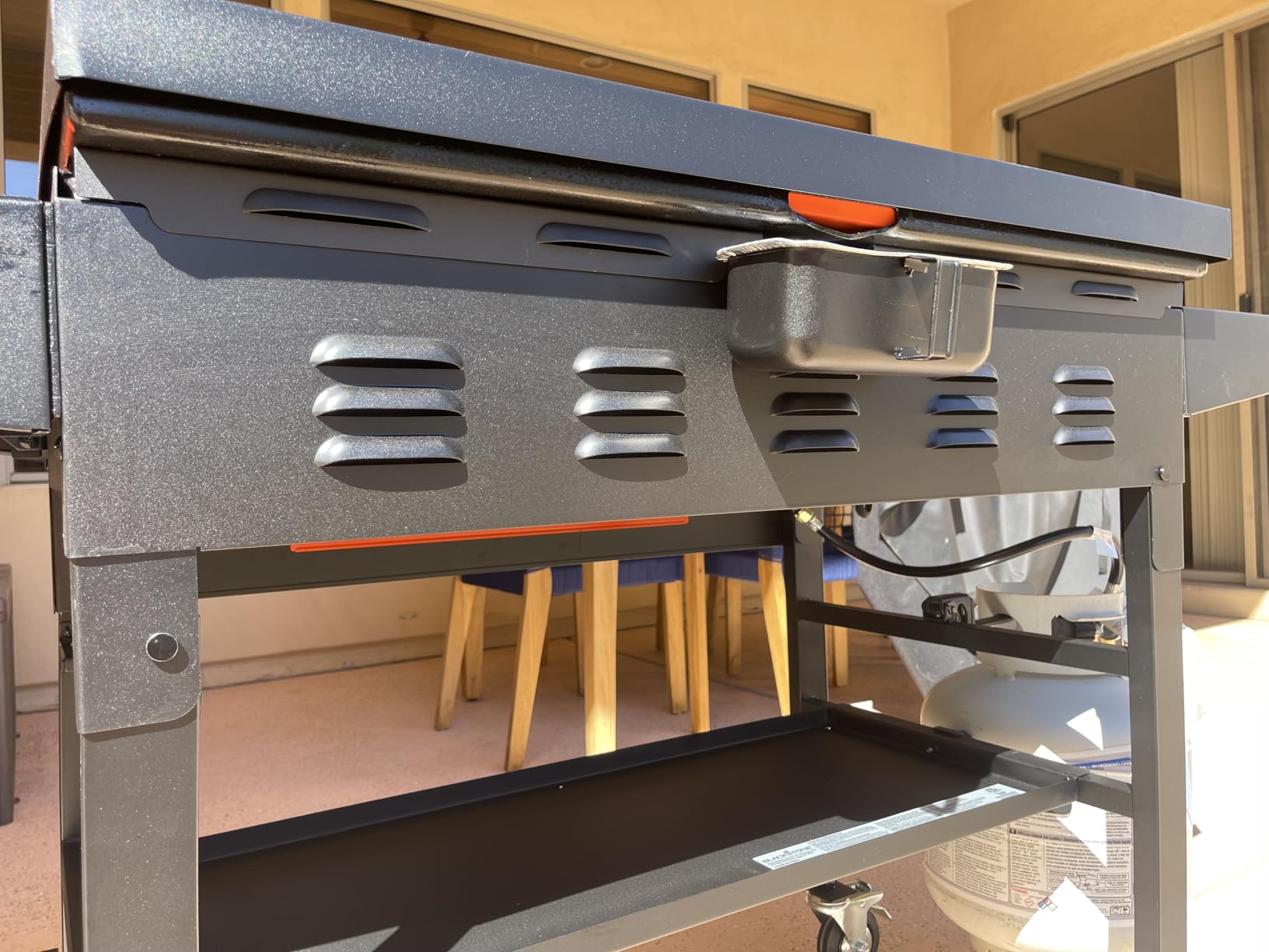 Upgraded Wind Guards for Blackstone 36” Griddle, Blackstone Griddle Accessories Fit for Black stone Grill, 5015 Magnetic Stainless Steel Wind Screens Protect Flame Hold Heat, Compatible with Hood customer photo 2