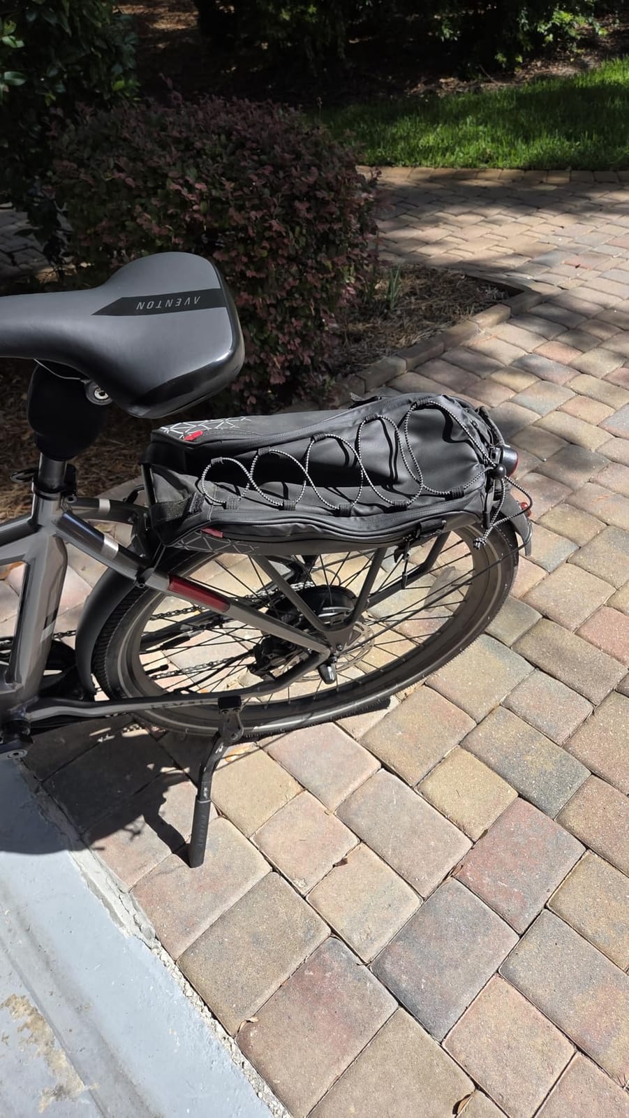 KEMIMOTO Rear Bike Rack Bag - 8L PVC Water Resistant Ebike Bags for Bicycle customer photo 1