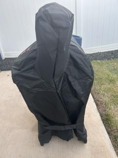 Comnova Grill Cover for Traeger Pro 22 & 575 Series - 600D Wood Pellet Smoker Cover for Traeger Waterproof & Heavy Duty, Premium Pellet BBQ Cover for Treager Pro 22 / Pro 575, Z Grills 550B and More customer photo 2