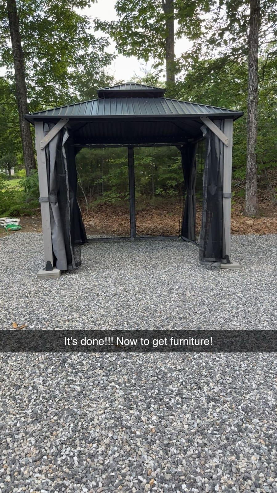 GARTOO 10x12FT Polycarbonate Hardtop Gazebo with Double Roof customer photo 1