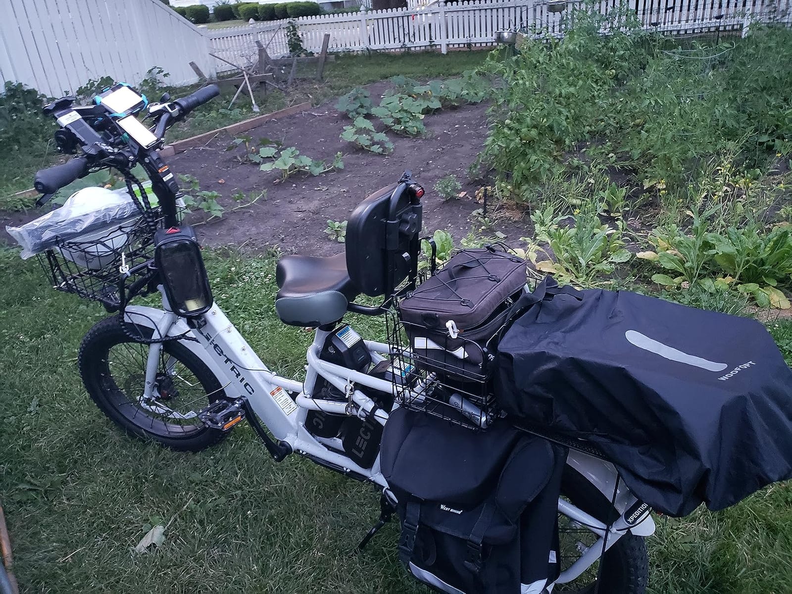 BAIGIO Bike Double Pannier Bags Waterproof Bicycle Rear Seat Panniers Pack with Reflective Stripe (34L) customer photo 1