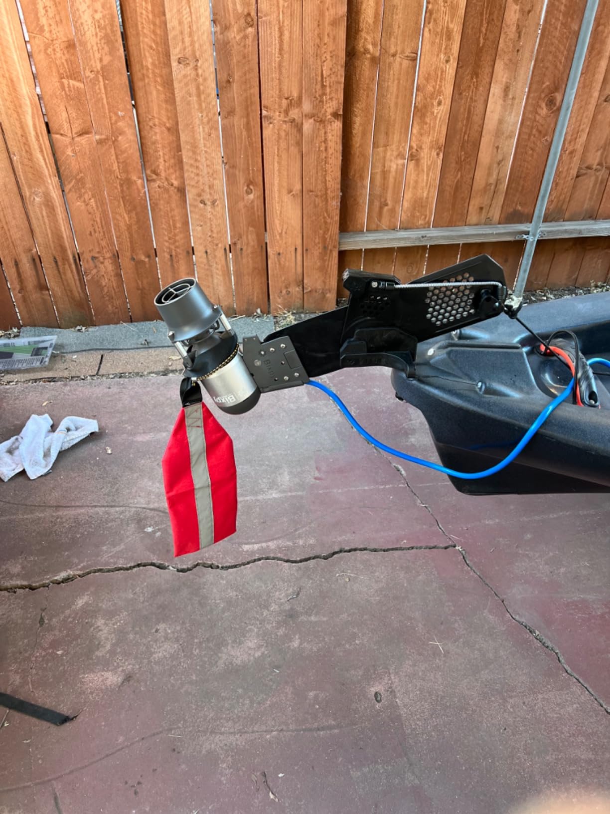 Bixpy K-1 Outboard Motor Kit with K1 Kayak Motor, Wireless Remote customer photo 1