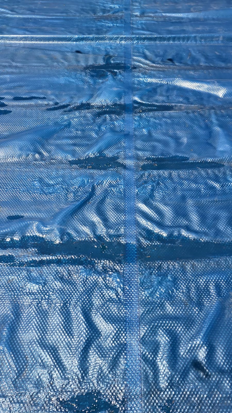 VINGLI 20x40ft Solar Pool Cover 12mil Rectangle Blue customer photo 1