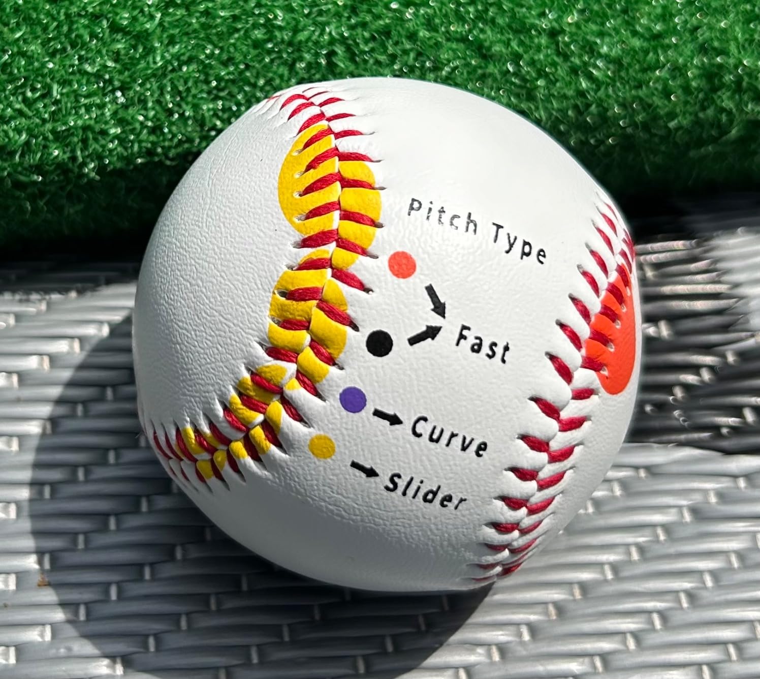 Pitching Mound, Portable Pitchers Mound with Pitching Rubber and Antifade Turf, Pitching Mound for Baseball Softball Pitching Taining customer photo 1