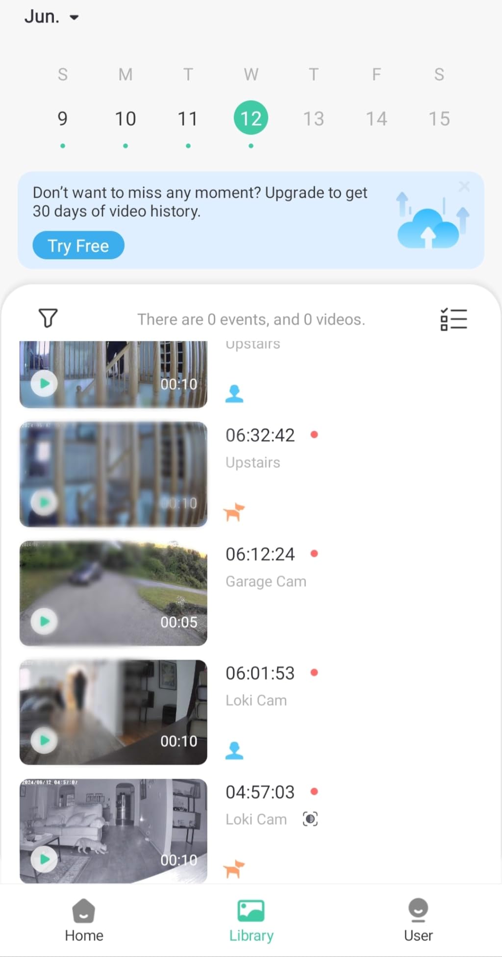 Pet Camera, 2K HD Dog Camera with Phone APP, 360° Pan/Tilt View Puppy Cam, One Click Call for Baby Monitor, MagivPix Night Vision,Motion Tracking Alarm with Cloud/Local SD,Home Indoor Security Cam customer photo 2