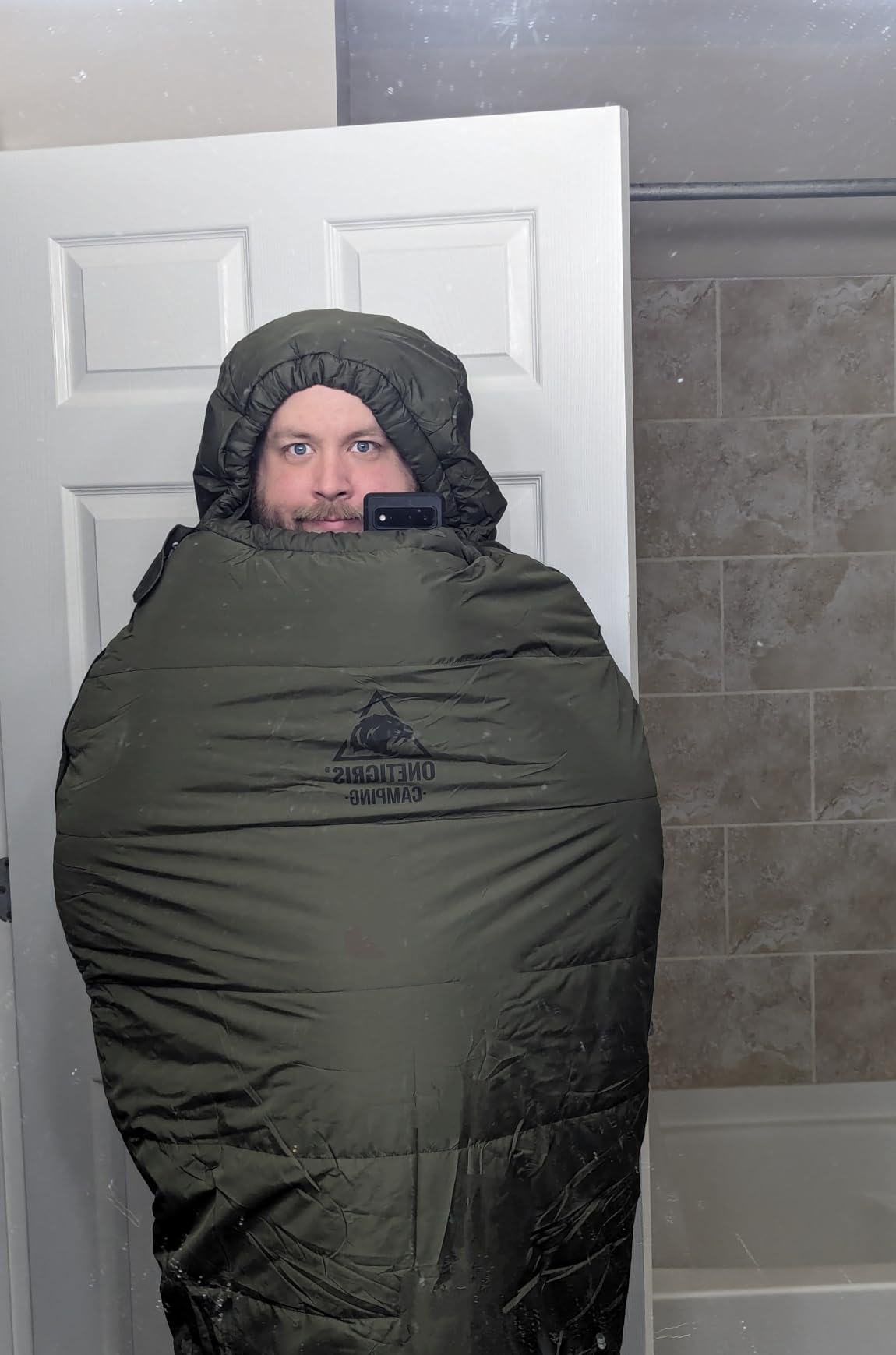 OneTigris Bushcrafter’s Sleeping Bags, Mummy Sleeping Bag for Camping Hiking Backpacking, Survival Gear customer photo 2
