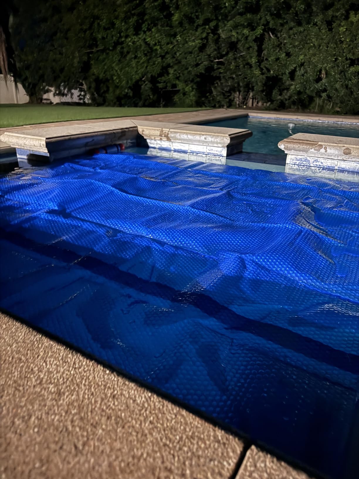 BigXwell Solar Pool Cover, 12Mil 16x32 Foot Rectangle for Above-Ground and In-Ground Pools, 1200Series (16x32 FT) customer photo 1