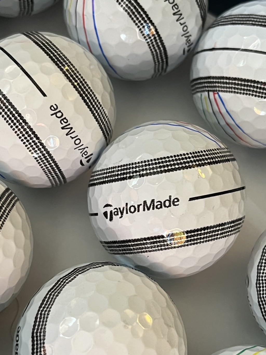 TaylorMade Golf 2024 TP5 Golf Balls, Longer Distance, White, 1 Dozen customer photo 1