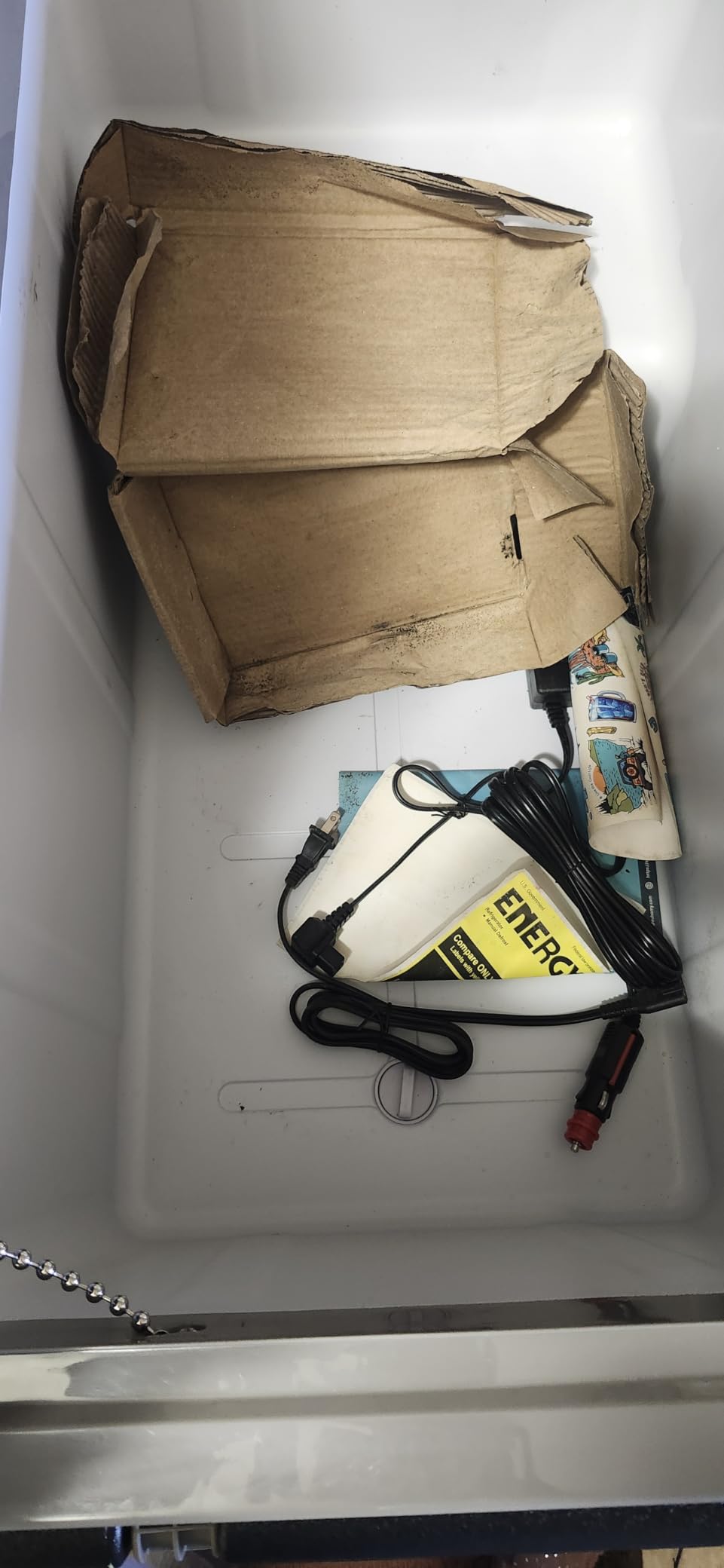 EUHOMY 80QT Portable Electric Cooler, Car refrigerator, 0℉ to 68℉, AC/DC customer photo 1